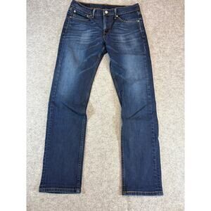 Levis 511 Jeans Mens Size 31x32 Blue Denim Slim Fit Red Tab Streetwear Y2K